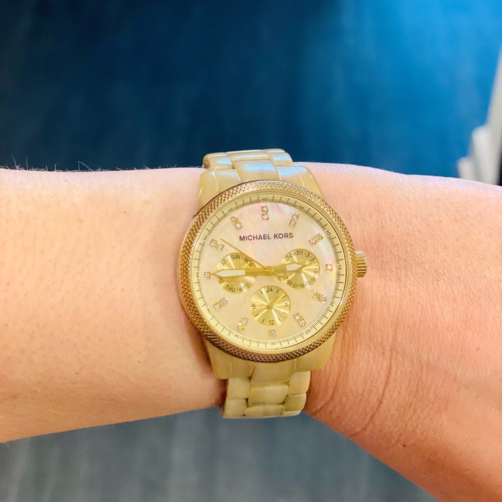 Michael Kors Watch - Light Tortoise Shell
